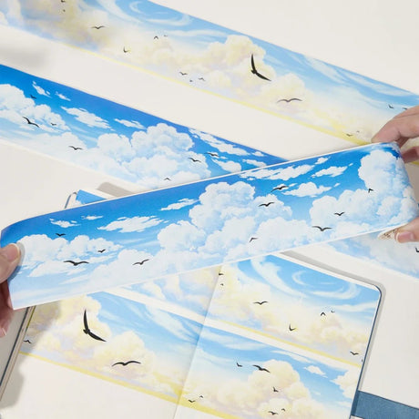 Washi Tape Country Azure - 70 mm - 2 - Washi Tape Shop - Tidformera