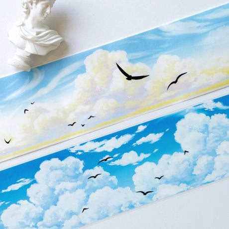 Washi Tape Country Azure - 70 mm - 5 - Washi Tape Shop - Tidformera