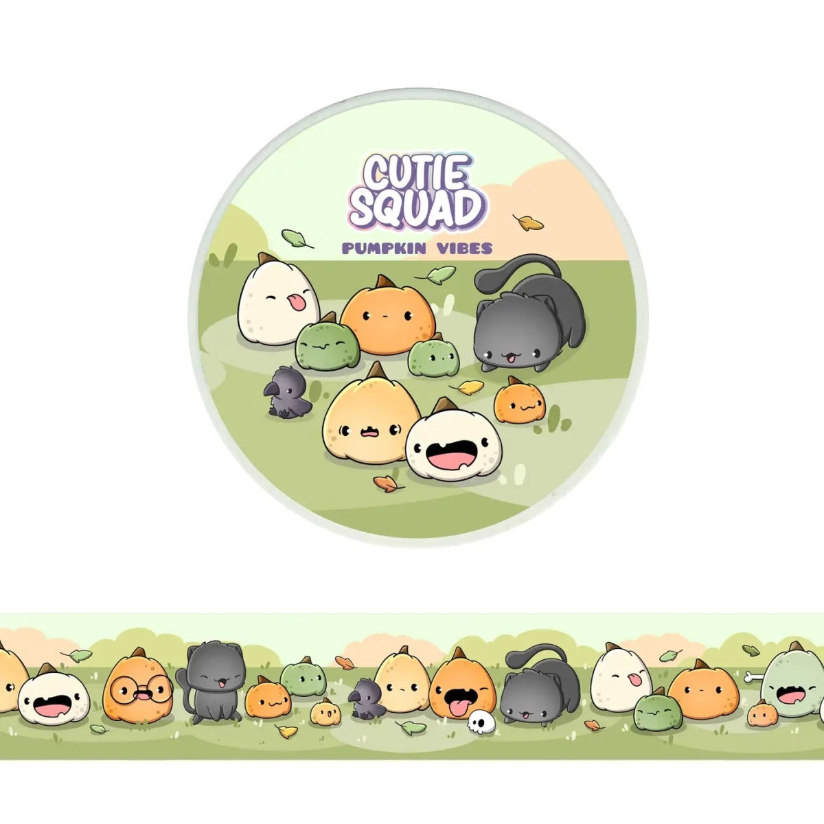 Washi tape CutieSquad - Pumpkin vibes - 1 - CutieSquad - Tidformera