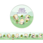Washi tape CutieSquad - Shiba vs. plants - 1 - CutieSquad - Tidformera