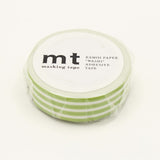 Washi Tape Deco Border - Kiwi - 2 - MT masking tape - Tidformera