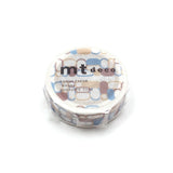 Washi Tape Deco Pattern Retro - Round corner - MT masking tape - Tidformera