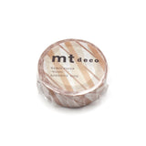 Washi Tape Deco Pattern Retro - Stripe x stripe - MT masking tape - Tidformera