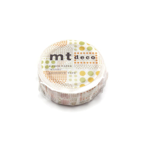 Washi Tape Deco Pattern Retro - Various dot - MT masking tape - Tidformera