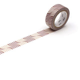 Washi Tape Deco Pattern Retro - Wave stripe - MT masking tape - Tidformera