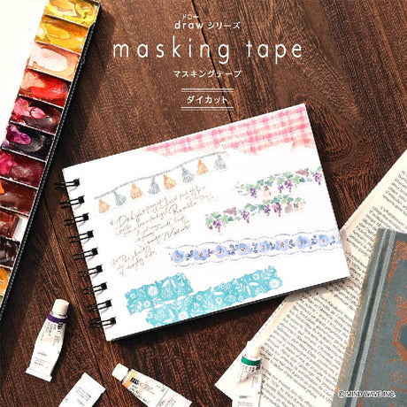 Washi Tape Die cut Check - 2 - Mind Wave - Tidformera