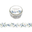 Washi Tape Die cut - Flower Blue - Mind Wave - Tidformera