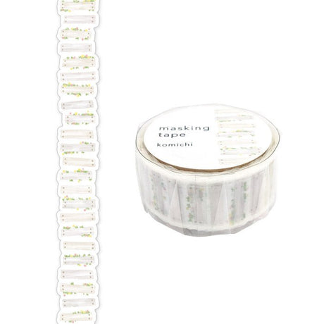 Washi Tape Die cut Komichi - 1 - Mind Wave - Tidformera