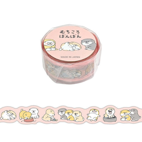 Washi Tape Die cut Shibanban - Casual whip - 1 - Mind Wave - Tidformera