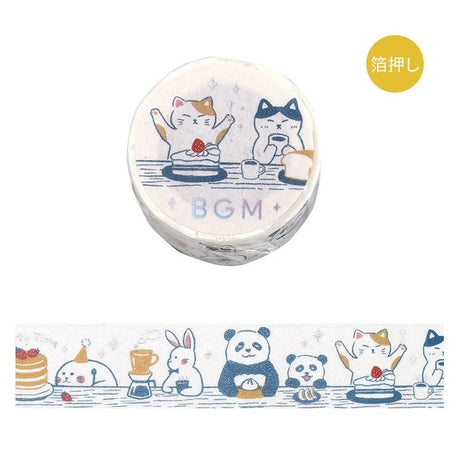 Washi Tape Dinner Party - 1 - BGM - Tidformera