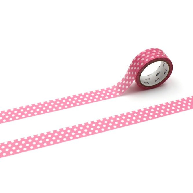 Washi Tape Dot - Aurora pink - 1 - MT masking tape - Tidformera
