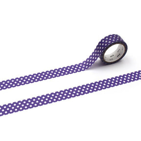 Washi Tape Dot - Deep purple - 1 - MT masking tape - Tidformera