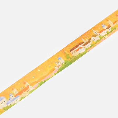 Washi Tape Dot Drawing - Evening Scene Foil - 2 - BGM - Tidformera