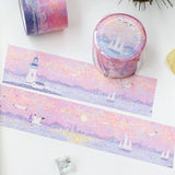 Washi Tape Dot Drawing - Seaside Foil - BGM - Tidformera