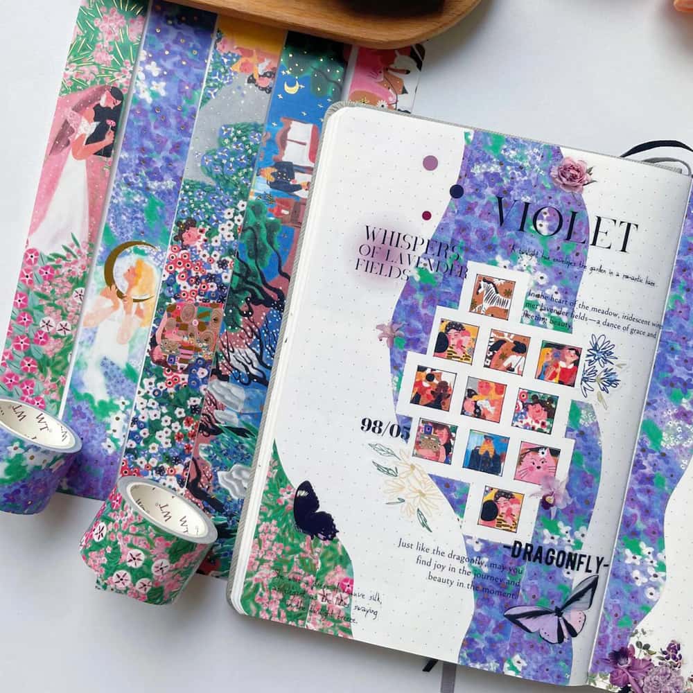 Washi tape Dream Grove 5 - pack - 4 - Washi Tape Shop - Tidformera