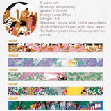 Washi tape Dream Grove 5 - pack - 10 - Washi Tape Shop - Tidformera