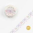 Washi Tape - Embroidery Purple - BGM - Tidformera