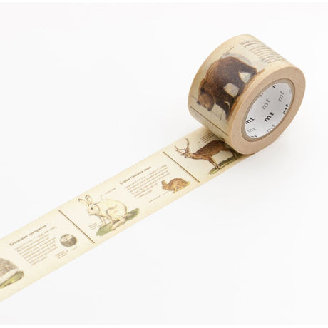 Washi Tape Encyclopedia - Animal - 1 - MT masking tape - Tidformera