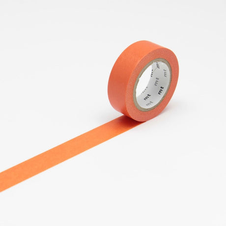 Washi Tape Enfärgade - Ninjin från MT masking tape - Orange washi tape - Tidformera