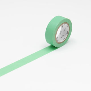 Washi Tape Enfärgade - Wakamidori från MT masking tape - Grön washi tape - Tidformera