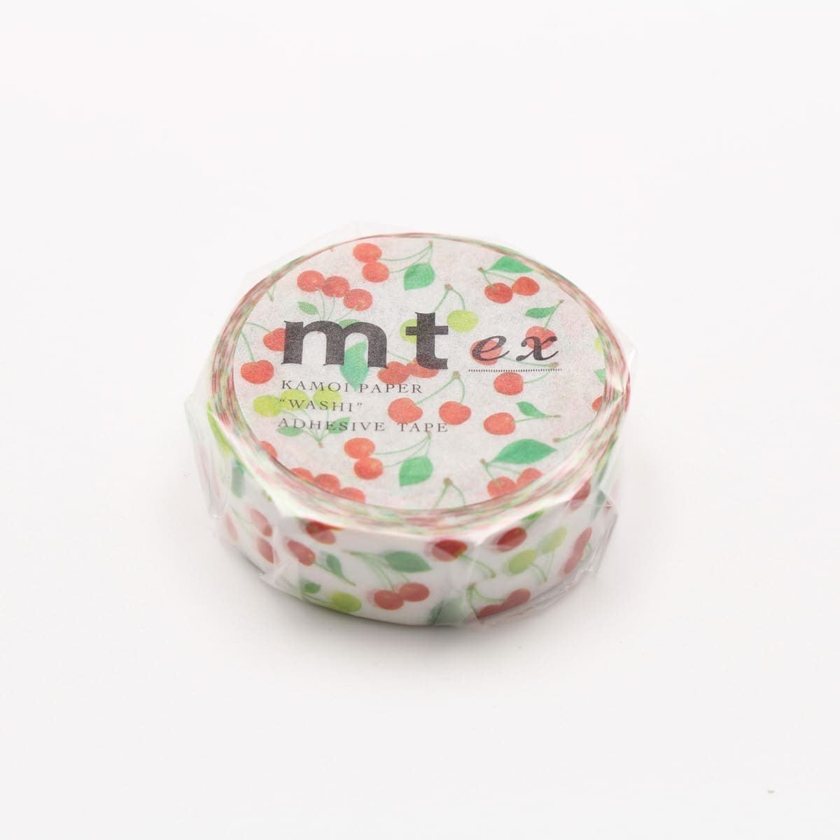 Washi Tape Ex 15 mm - Cherries - 2 - MT masking tape - Tidformera