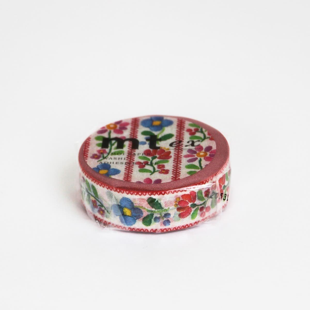 Washi Tape Ex 15 mm - Embroidery - MT masking tape - Tidformera