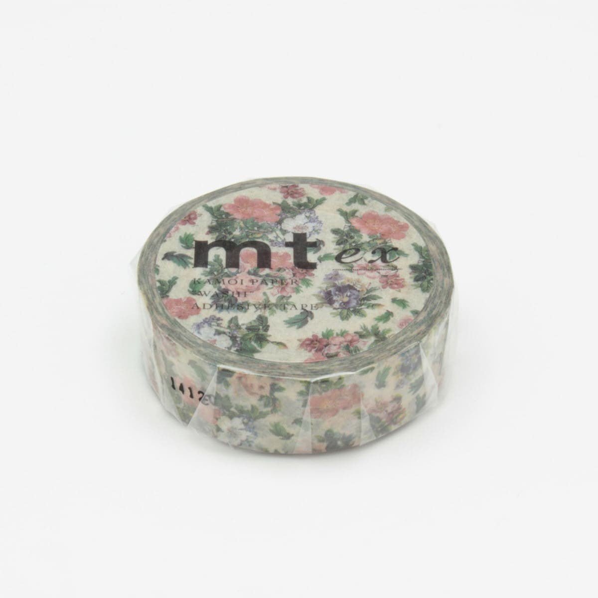 Washi Tape Ex 15 mm - Mini Flower Botanical art - MT masking tape - Tidformera