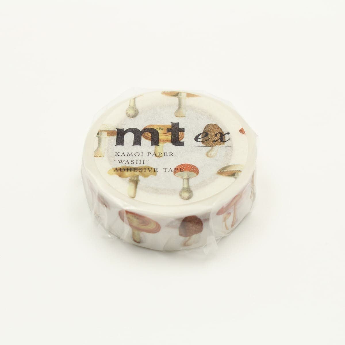 Washi Tape Ex 15 mm - Mushroom - MT masking tape - Tidformera