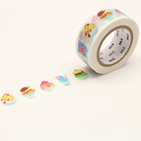 Washi Tape Ex 15 mm - Shaved Ice - 1 - MT masking tape - Tidformera