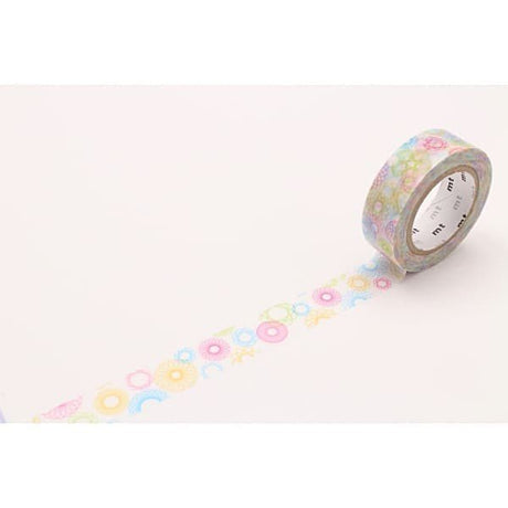 Washi Tape Ex 15 mm - Spirograph - MT masking tape - Tidformera