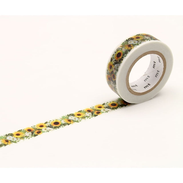 Washi Tape Ex 15 mm - Sunflower - MT masking tape - Tidformera