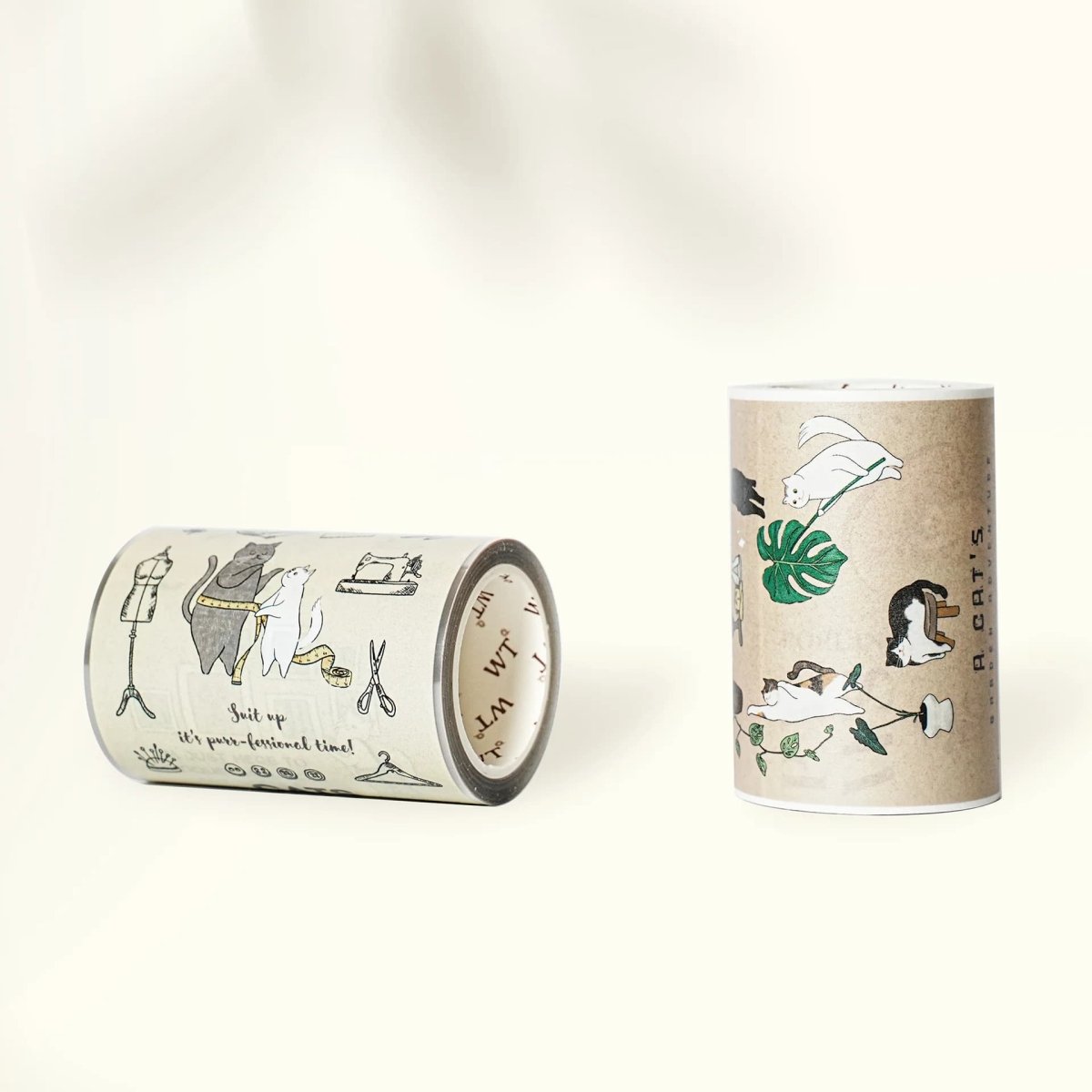 Washi tape Feline Funk - 70 mm - 9 - Washi Tape Shop - Tidformera