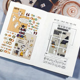 Washi tape Feline Funk - 70 mm - 4 - Washi Tape Shop - Tidformera