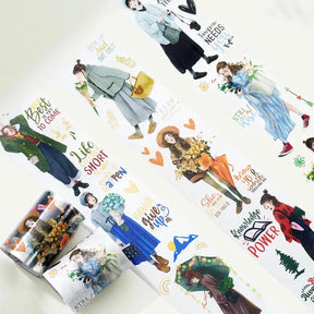 Washi tape Fiery Dream Wide - 60 mm - 1 - Washi Tape Shop - Tidformera