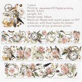 Washi tape Floral Chronicles Wide - 65 mm - Washi Tape Shop - Tidformera