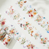 Washi tape Floral Wave Wide - 60 mm - Washi Tape Shop - Tidformera