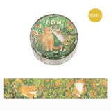 Washi Tape Flower and Kitty - Find Me - BGM - Tidformera