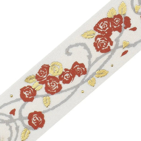 Washi Tape Flower & Grass Album Rose - 3 - BGM - Tidformera