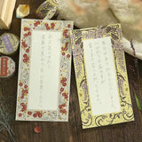 Washi Tape Flower & Grass Album Rose - 4 - BGM - Tidformera