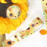 Washi Tape Flower Melody - Sunflower - BGM - Tidformera