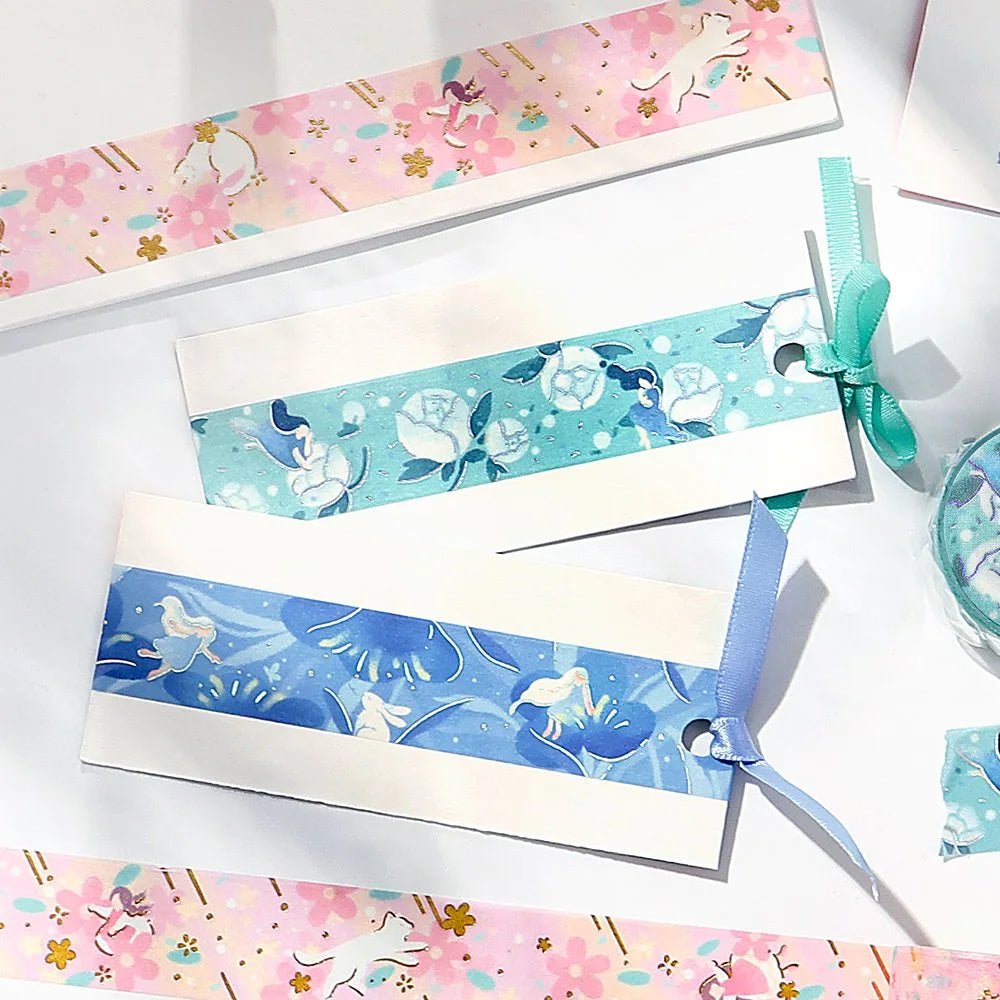 Washi Tape Flower Story - Blue Dream - BGM - Tidformera