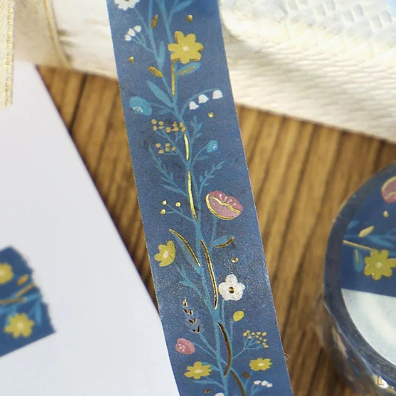 Washi Tape Flowering plants handbook - Tsuchihatsukana - 3 - BGM - Tidformera