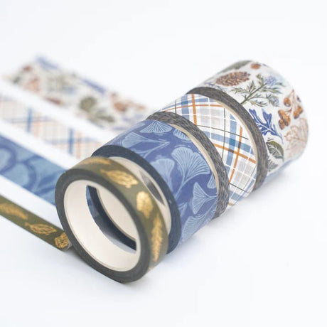 Washi tape - Forest Impressions - 4 - pack - 2 - Archer & Olive - Tidformera
