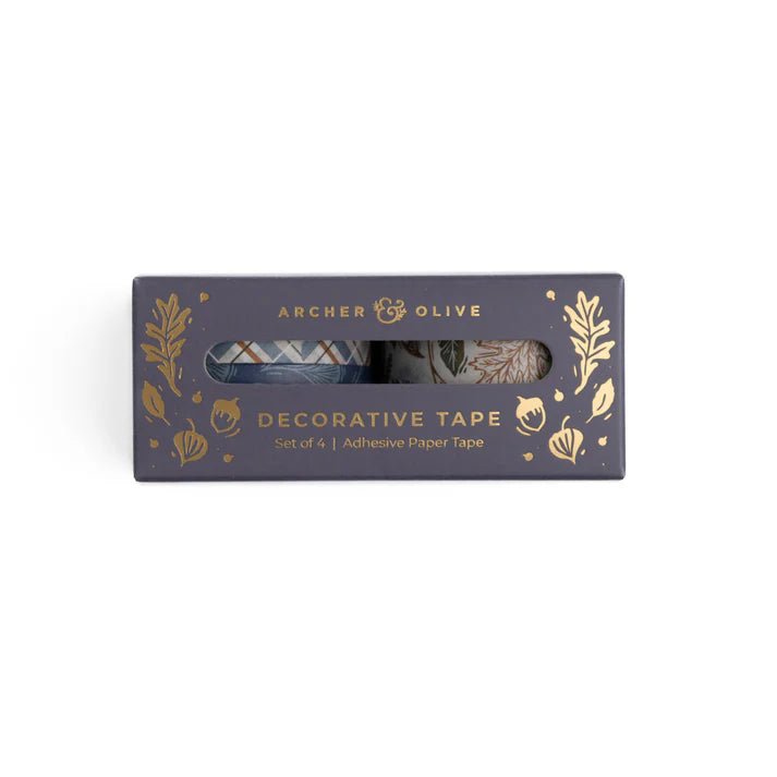Washi tape - Forest Impressions - 4 - pack - 3 - Archer & Olive - Tidformera