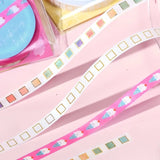 Washi Tape Gold Basic check - 5 mm - BGM - Tidformera