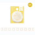 Washi Tape Gold Basic check - 5 mm - BGM - Tidformera