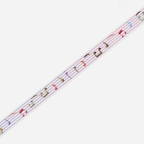 Washi Tape Gold Sheet Music - 5 mm - BGM - Tidformera