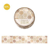 Washi Tape Grand Honeycomb - 1 - BGM - Tidformera