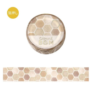 Washi Tape Grand Honeycomb - 1 - BGM - Tidformera