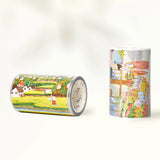 Washi Tape Hillside Views - 75 mm - 8 - Washi Tape Shop - Tidformera